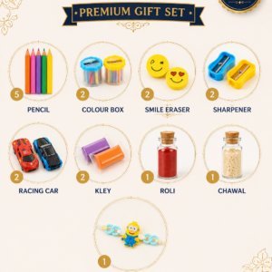 Minion Kids Rakhi Gift Hamper Set - Image 3