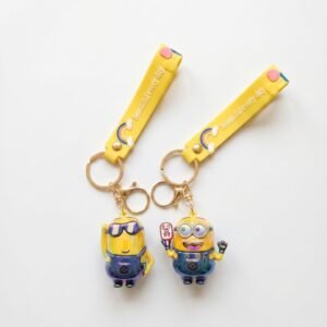 Minions 3D Character Keychain Set of 2-style1 - Image 3