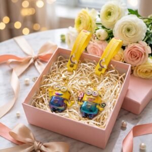 Minions 3D Character Keychain Set of 2-style2 - Image 1