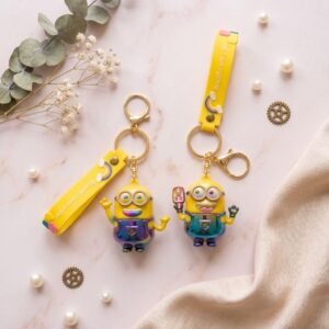 Minions 3D Character Keychain Set of 2-style2 - Image 2