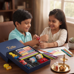 Superhero Kids Rakhi Gift Hamper Set - Image 2