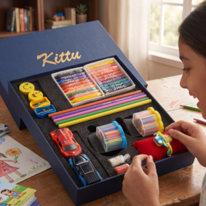 Minion Kids Rakhi Gift Hamper Set - Image 1