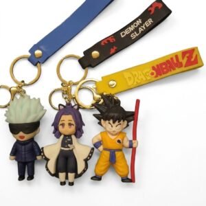 Anime 3D Silicone Keyrings Combo Set of 3 - Image 3