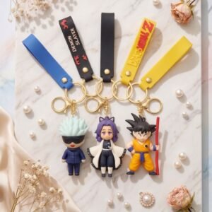Anime 3D Silicone Keyrings Combo Set of 3 - Image 2
